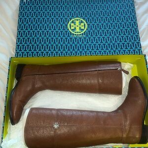 Gently used Tory Burch Tall Brown Boots